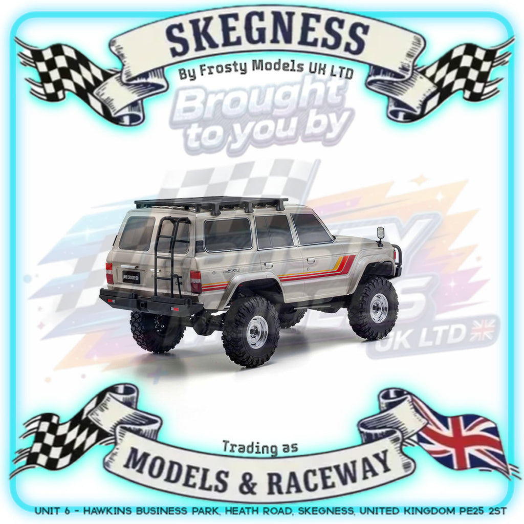 KYOSHO - RC KC10 1/10 Rock Crawler Toyota LC60 Readyset - K.34801PB-4000 (Combo Deal 2S lipo & charger included)