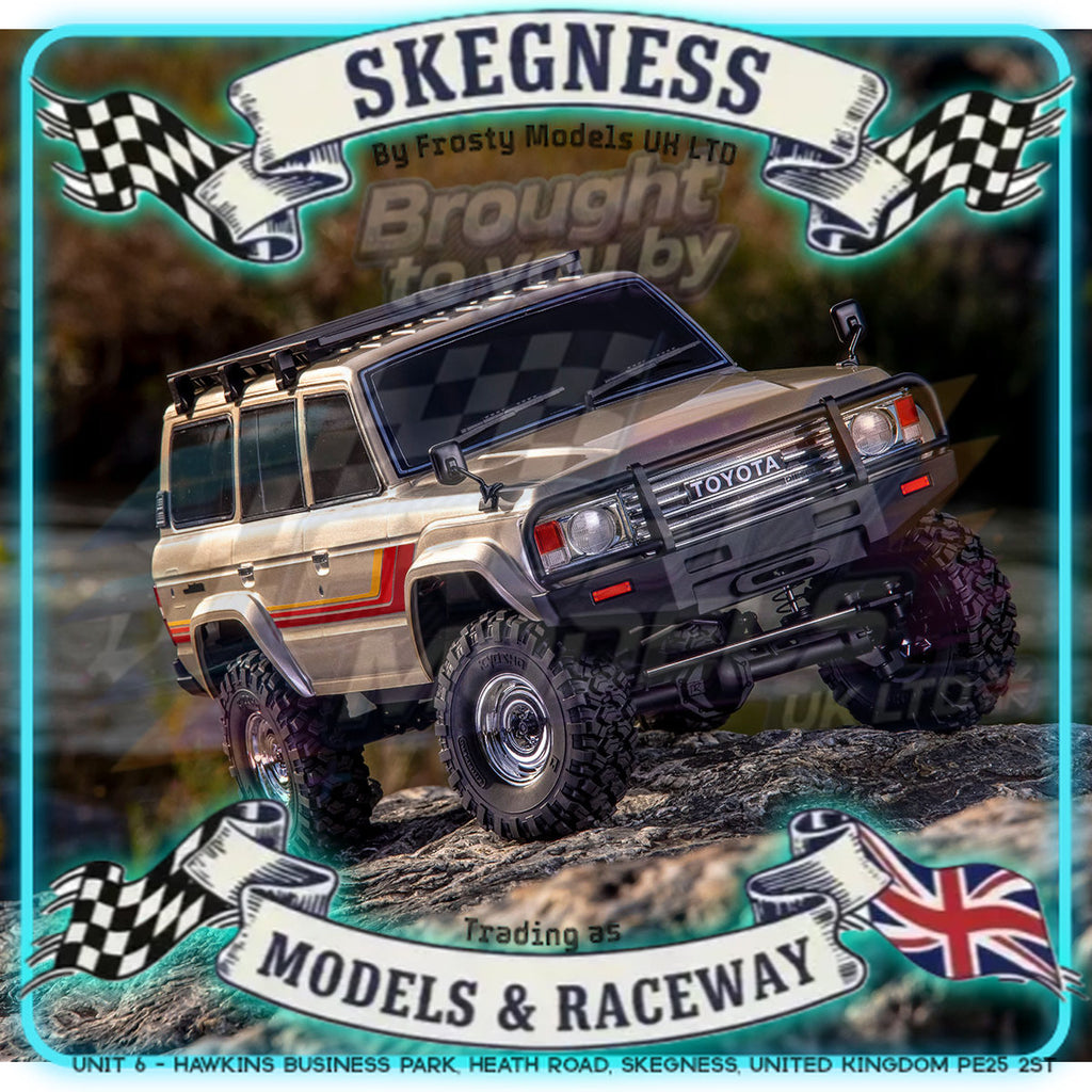 KYOSHO - RC KC10 1/10 Rock Crawler Toyota LC60 Readyset - K.34801PB-4000 (Combo Deal 2S lipo & charger included)