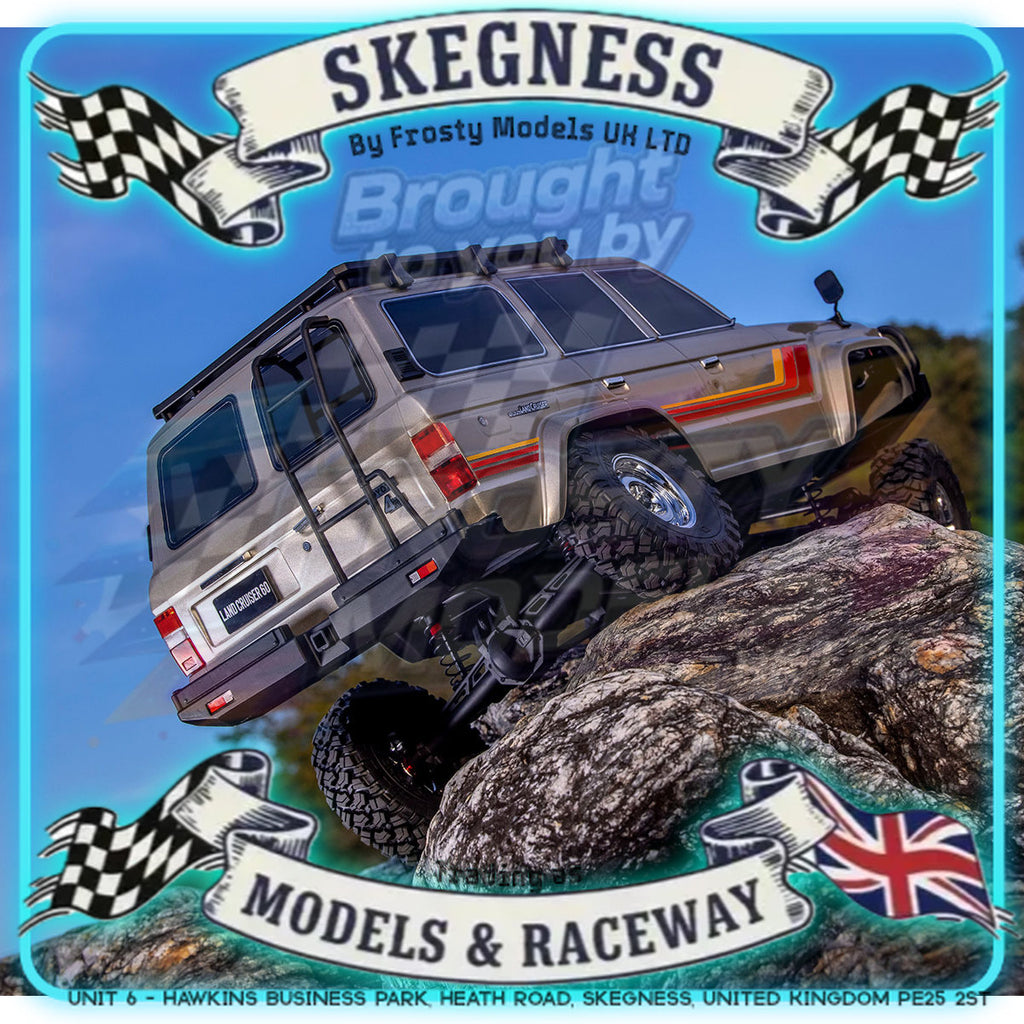 KYOSHO - RC KC10 1/10 Rock Crawler Toyota LC60 Readyset - K.34801PB-4000 (Combo Deal 2S lipo & charger included)