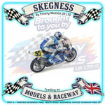 Kyosho - Moto Hanging On Racer S.R.T. Suzuki RGV 1992 1:8 Kit - K.34935T1B 1:8 MOTO HANGING ON RACER Series