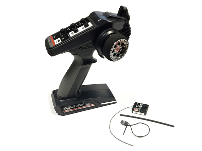 Kyosho - RC Car/Buggy Combo Starter Set 1/10 - Radio, Battery, Charger, Motor, Servo & ESC - (KT231-70703-82245B-HD3001-Batt-Charg)