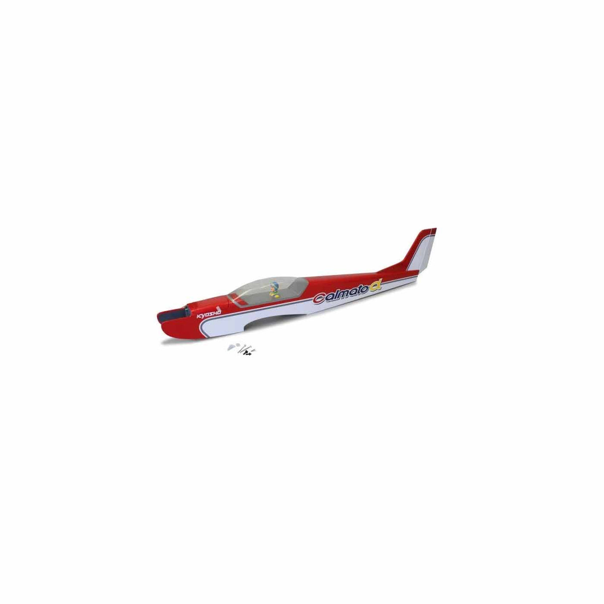 Kyosho - Calmato Alpha 40 Trainer Red Fuselage - K.A1271-12RB PLANE Parts & Options