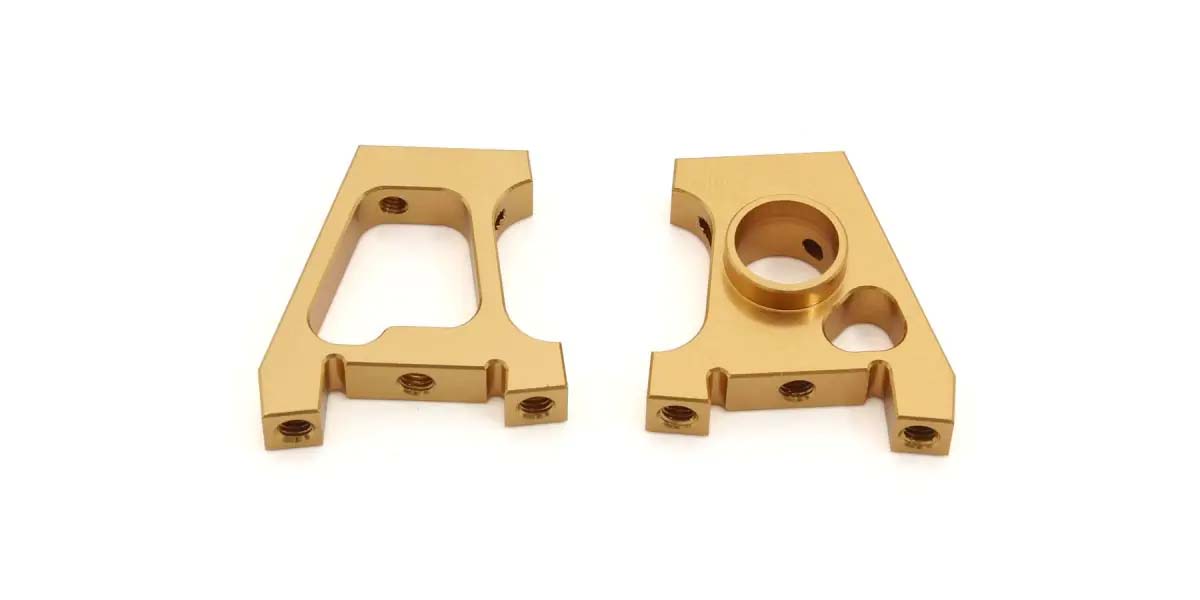 Kyosho - Front Axle Mount set EP Fantom 4WD (2) Gold - K.EF207G 1:12 Parts