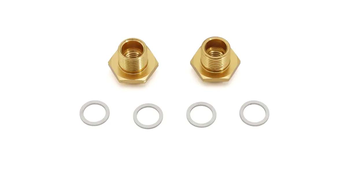 Kyosho - Front Wheel Hub EP Fantom 4WD - Gold - K.EF211G 1:12 Parts