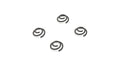 Kyosho - Front Spring (4) EP Fantom 4WD Ext CRC-II - K.EF243 1:12 Parts