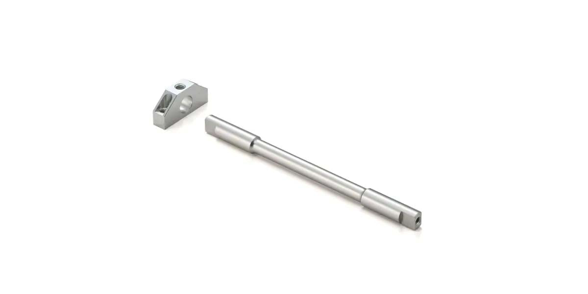 Kyosho - Front Axle Silver EP Plazma MK3 2WD - K.EF246S 1:12 Parts