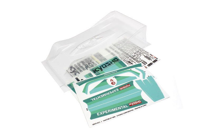 Kyosho - Clear Bodyshell 1:12 EP Fantom 4WD - K.EFB001 1:12 Parts