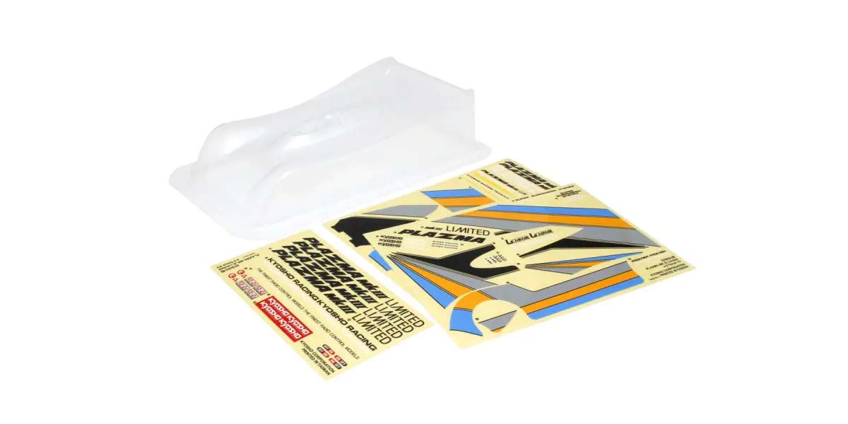 Kyosho - EP Plazma MK3 1:12 Clear Bodyshell - K.EFB003 1:12 Parts