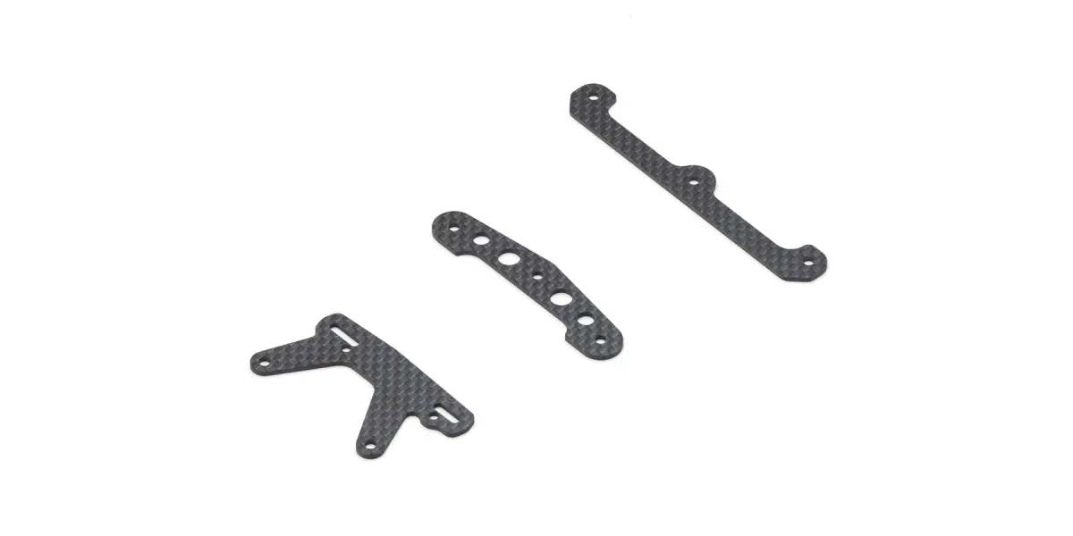 Kyosho - Carbon Rear Chassis Brace Set EP Plazma MK3 - K.EFW018 1:12 Parts