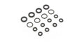 Kyosho - Shock O-Ring Set EZ Series SandMaster 1:10 EP - K.EZ202 1:10 Parts