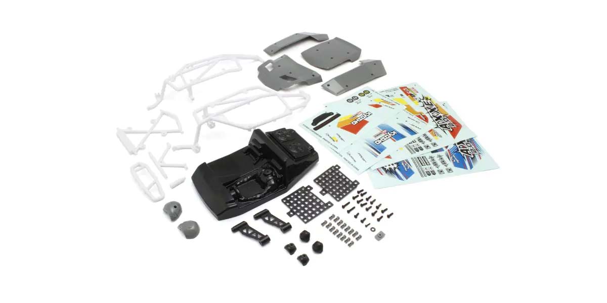 Kyosho - Body Set EZ Series Axxe 1:10 EP - K.EZB003GY BODYSHELL & DECO