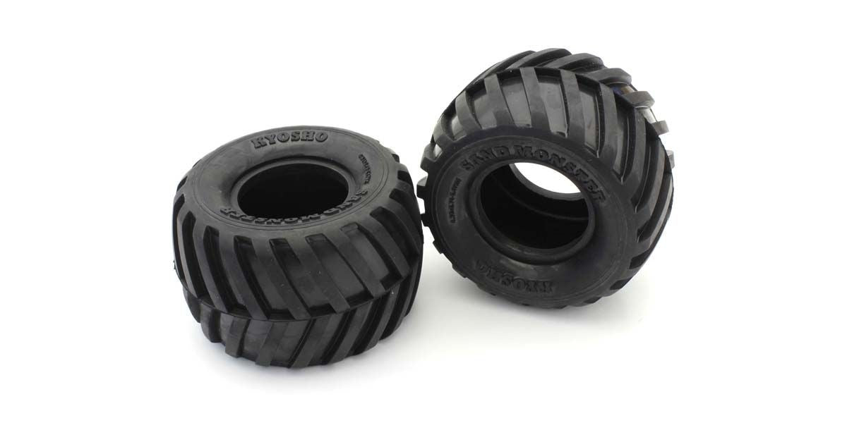 Kyosho - High Grip Soft Tires (2) EP MadVan - K.EZT001S WHEELS & TYRES