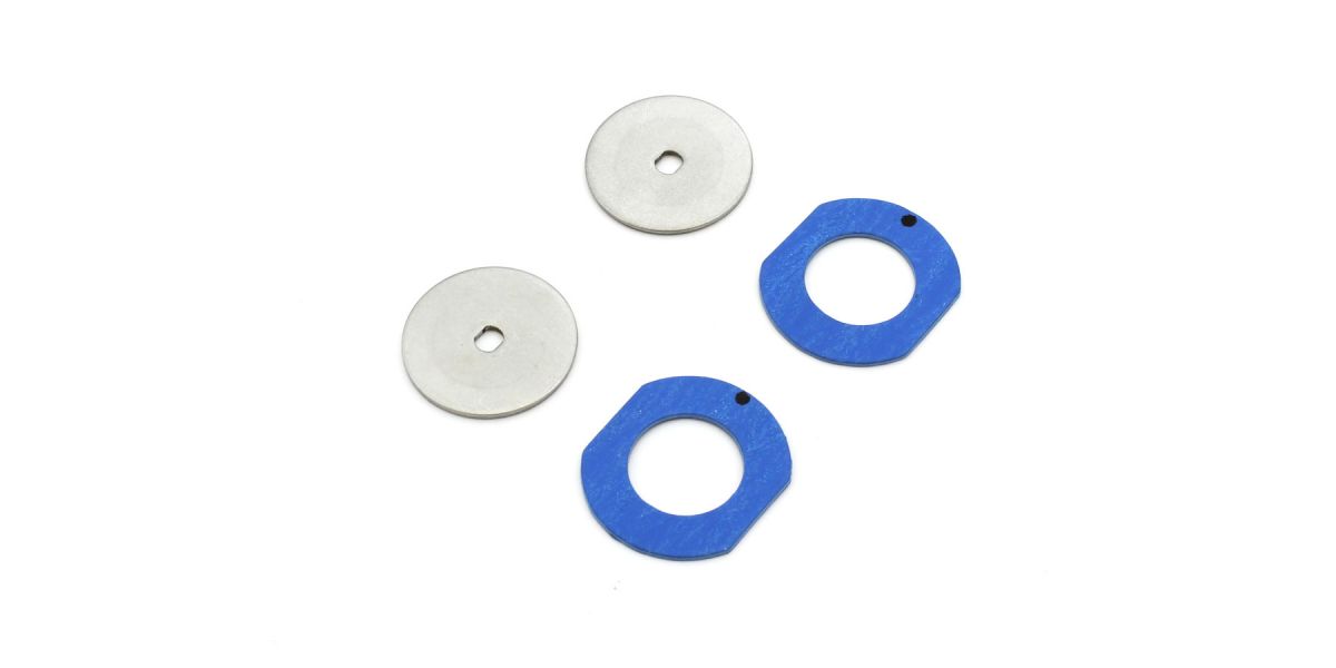Kyosho - Slipper Plate Set EP Fazer-Rage 2.0 FZ02L-B (2) - K.FA537B 1:10 Parts - Fazer