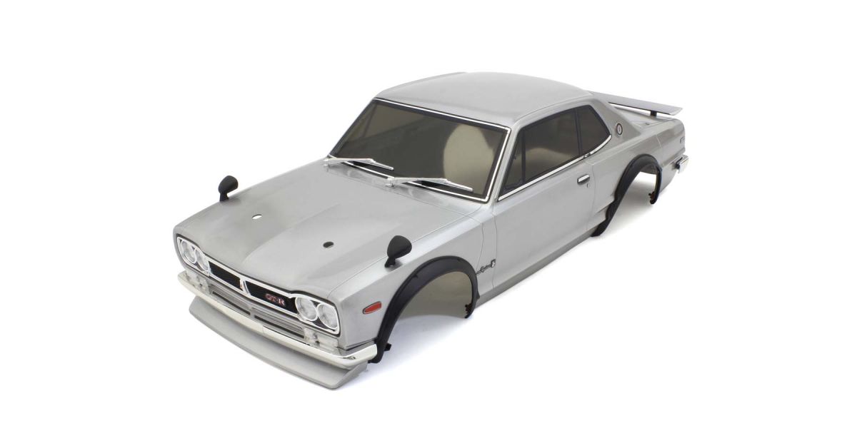 Kyosho - Fazer FZ02 1:10 Skyline 2000 GT-R KPGC10 Clear Body Set - K.FAB606 BODYSHELL & DECO