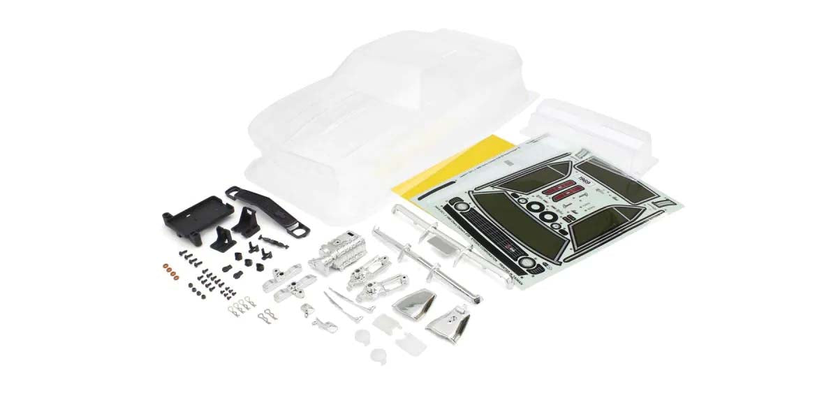 Kyosho - Fazer FZ02-VE 1:10 Chevy Camaro Z28 1969 Clear Body Set - K.FAB608 BODYSHELL & DECO