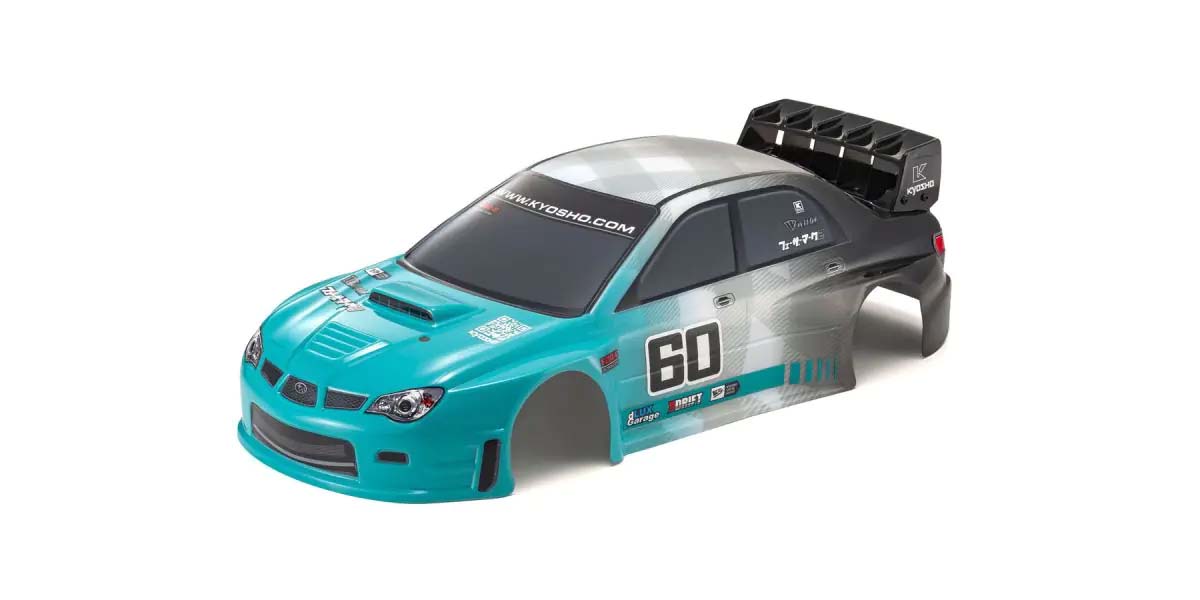Kyosho - Fazer FZ02 1:10 Subaru Impreza WRC 2006 Clear Body Set - K.FAB609 BODYSHELL & DECO