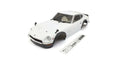 Kyosho - Fazer FZ02 1:10 Datsun 240Z 1971 Tuned Ver Body Set - White - K.FAB611WH BODYSHELL & DECO