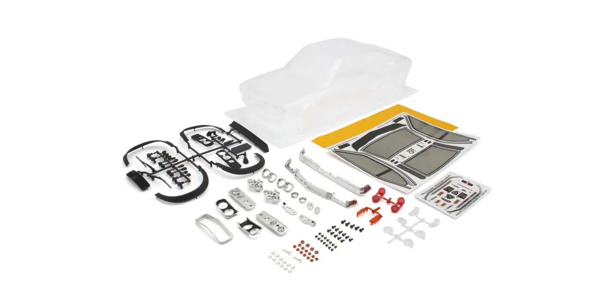 Kyosho - Fazer FZ02 1:10 Mazda Savanna GT 1972 Clear Body Set - K.FAB613 BODYSHELL & DECO