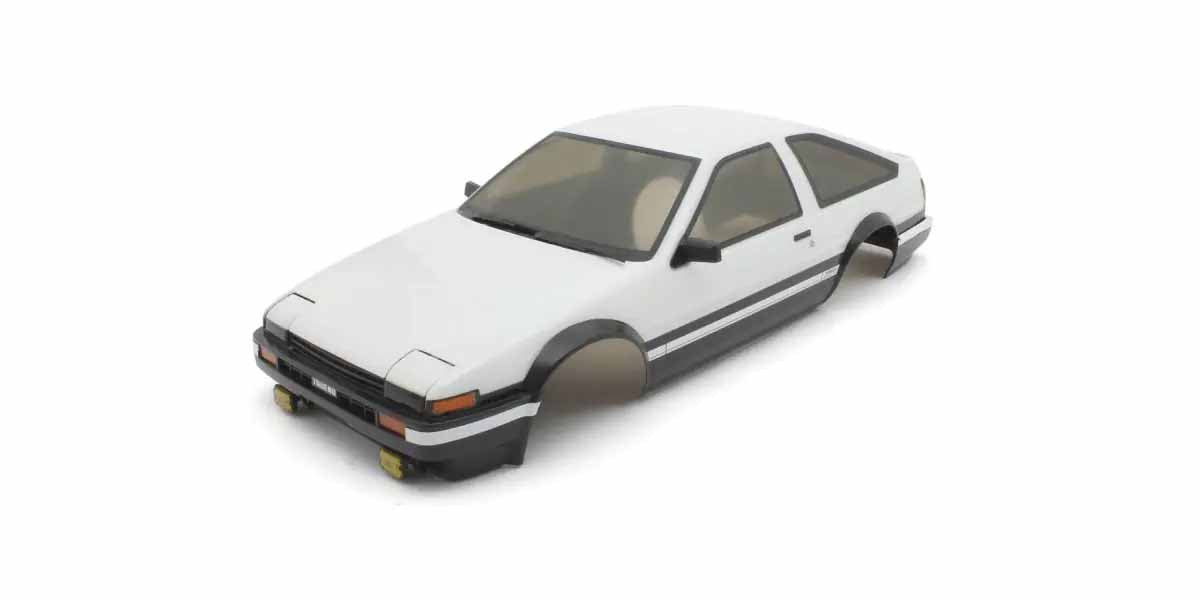 Kyosho - Fazer FZD2 1:10 Toyota Sprinter Trueno AE86 Clear Body Set - K.FAB615 BODYSHELL & DECO