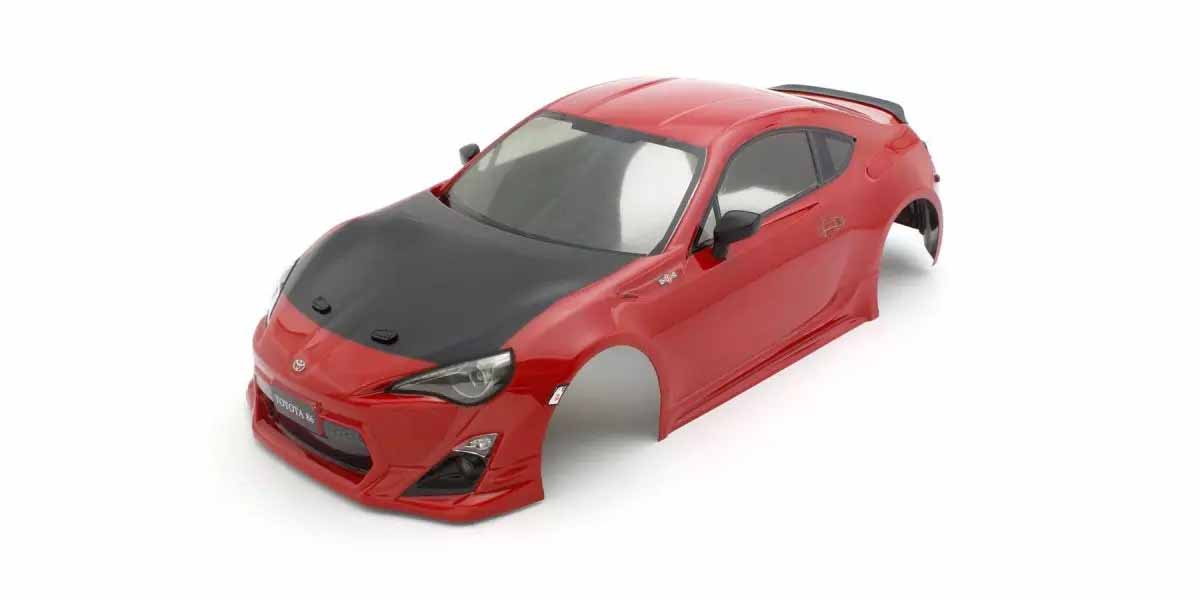 Kyosho - Fazer FZD2 1:10 Fazer FZD2 Toyota GT86 Tuned Ver - Red - K.FAB617RD BODYSHELL & DECO