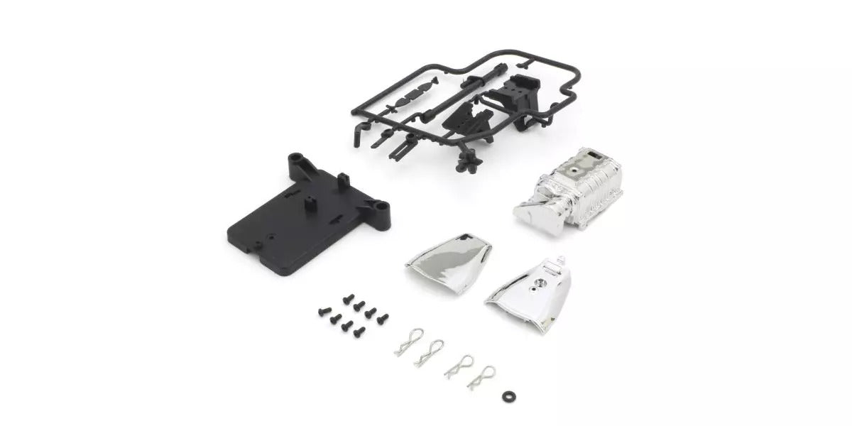 Kyosho - Fazer FZ02-VE 1:10 Super Charger Set - K.FAB707-01SMC BODYSHELL & DECO
