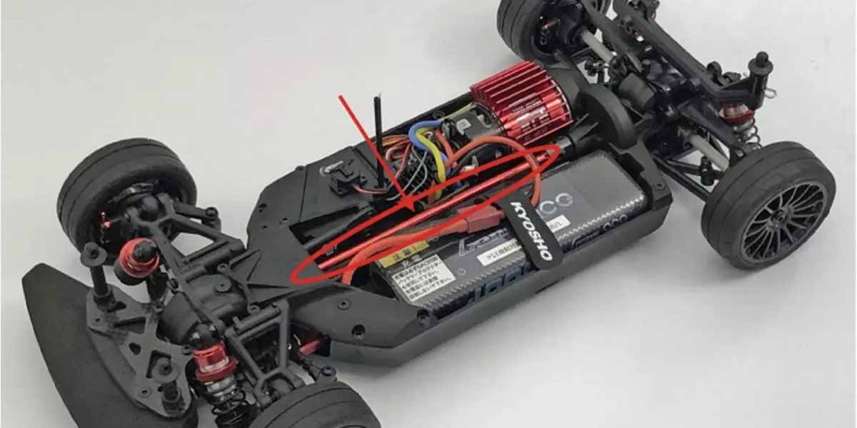 Kyosho - Fazer FZ02 HD TC Centre Shaft (S) - K.FAW209B 1:10 Parts - Fazer