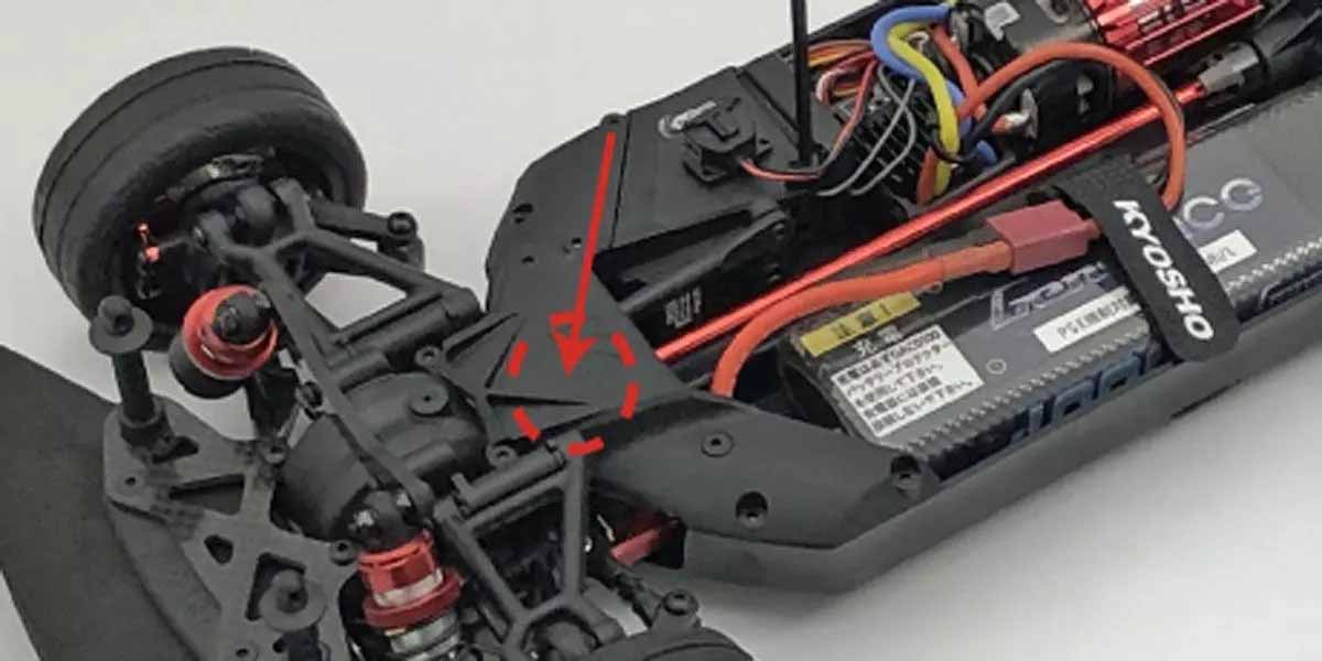 Kyosho - Fazer FZ02 HD Steel Front Centre Shaft Cup - K.FAW211B 1:10 Parts - Fazer