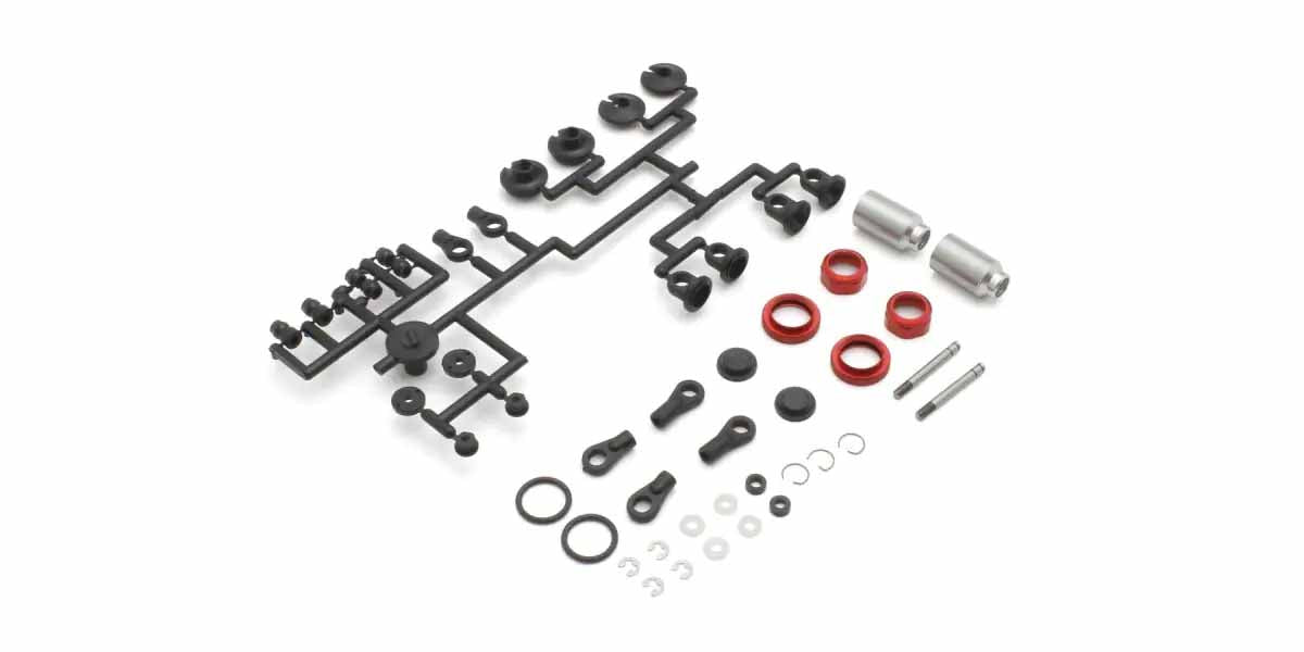 Kyosho - Fazer FZ02-FZD2 TC Aluminium 1:10 Shock Set (2) - K.FAW302 1:10 Parts - Fazer