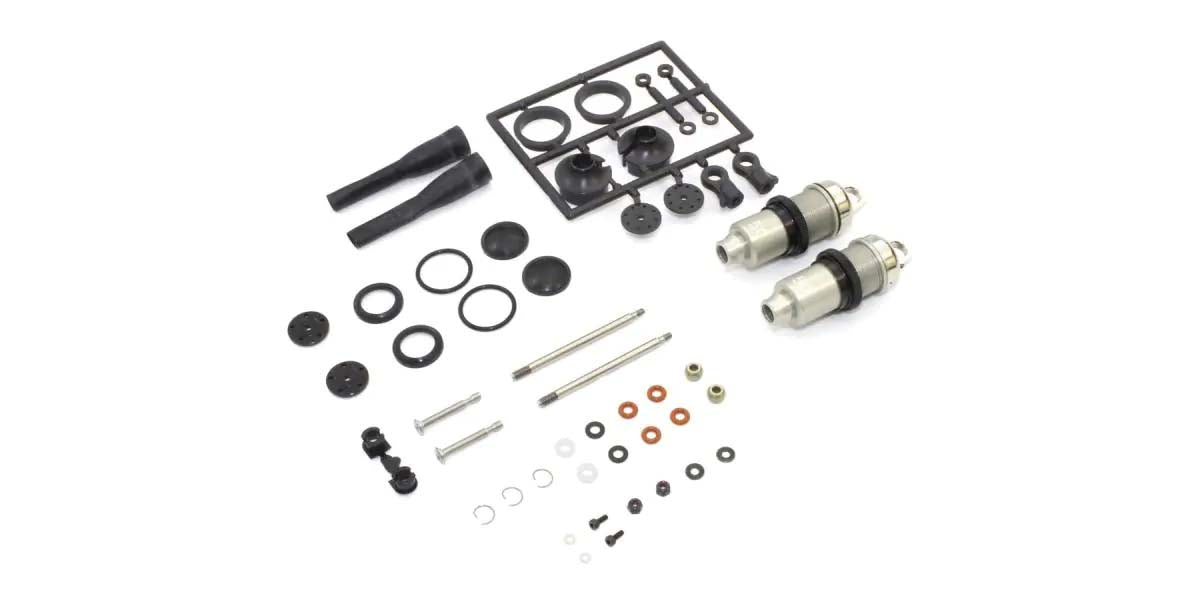 Kyosho - HD Coating Big Bore Front Shocks Set Inferno MP10 MP11 (2) MS= - K.IF626B 1:8 Parts Competition
