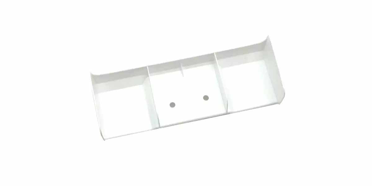 Kyosho - Inferno MP11 1:8 Nylon Wing - White - K.IF735W 1:8 Parts Competition
