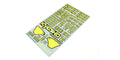 Kyosho - Decal Sheet Inferno MP10 (F-Yellow) - K.IFD411KY BODYSHELL & DECO