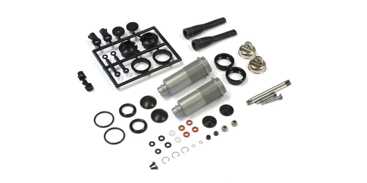 Kyosho - HD Coating Big Bore Rear Shocks Set Inferno MP9-MP10 (2) M=55 - K.IFW470C 1:8 Parts Competition