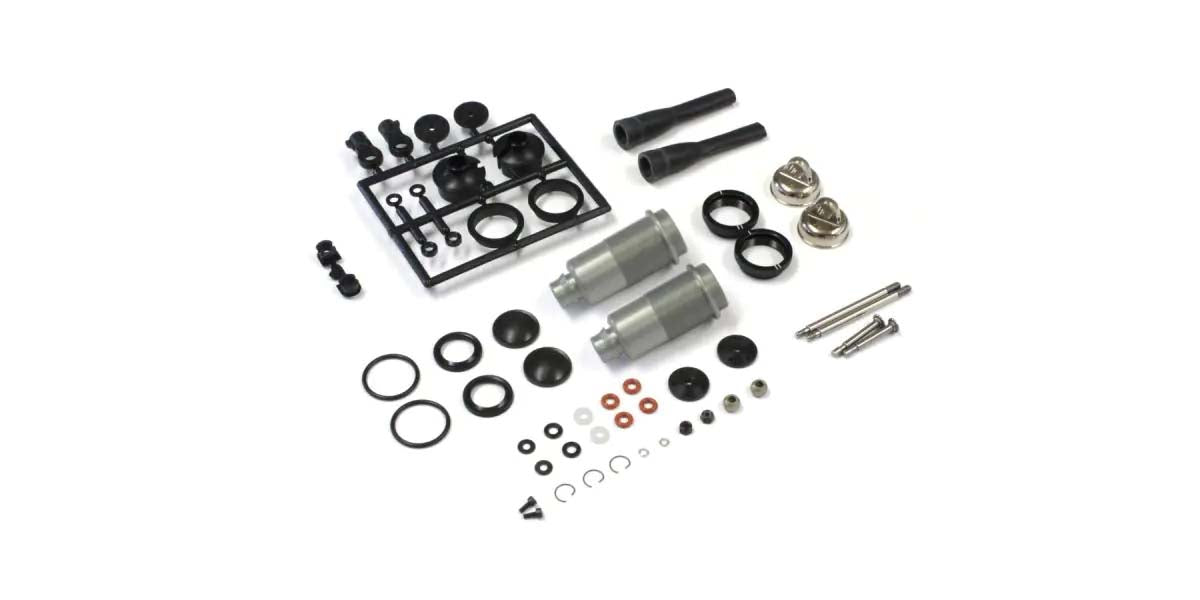 Kyosho - HD Coating Big Bore Front Shocks Set Inferno MP9-MP10 (2) S=47 - K.IFW471D 1:8 Parts Competition