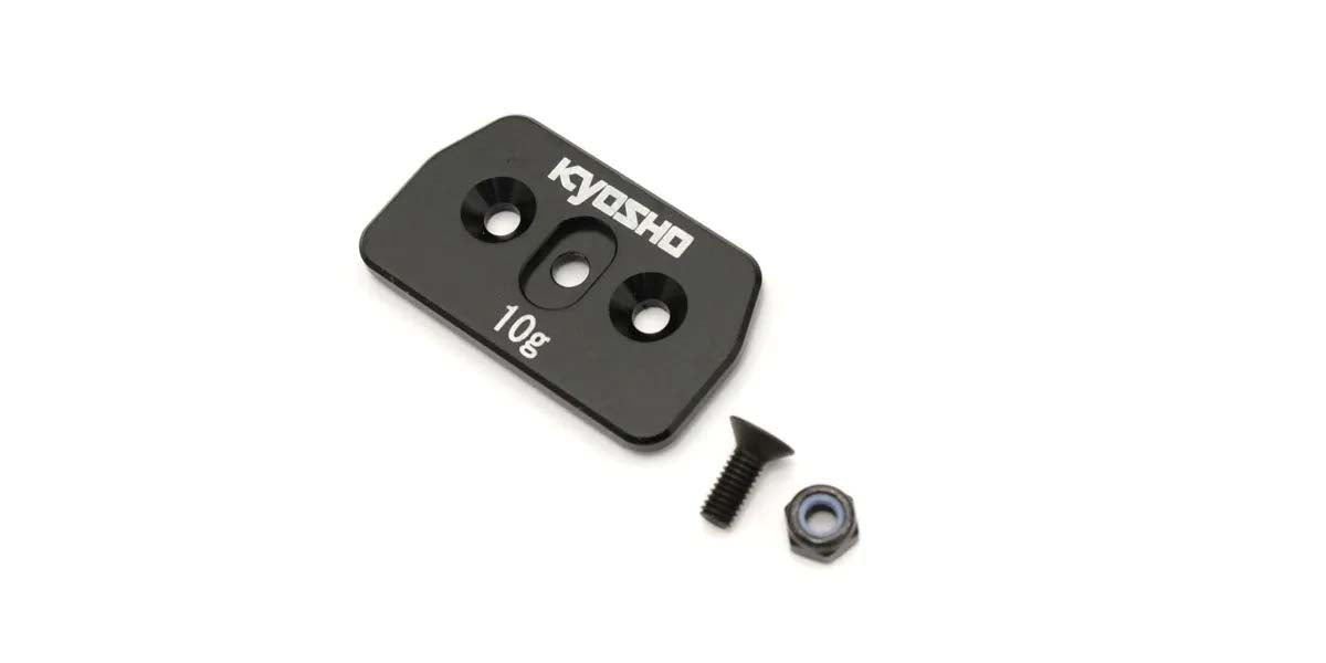 Kyosho - Rear chassis weight Inferno MP10 (10g) - K.IFW605B-10 1:8 Parts Competition