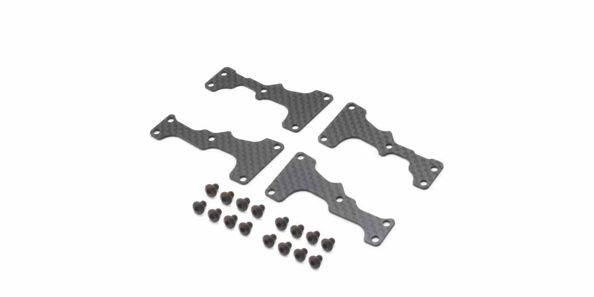 Kyosho - Inferno MP11 Carbon Front Lower Sus Plate (4) - K.IFW705 1:8 Parts Competition
