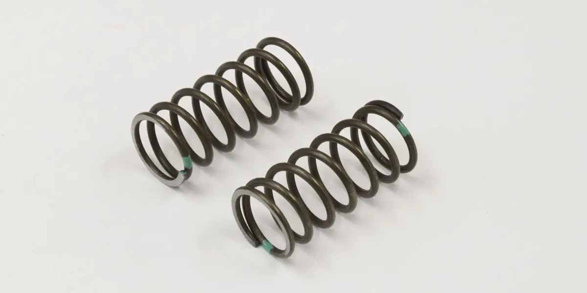 Kyosho - Shock Springs M 5.5x2.1 L=45mm (2) Green - K.IGW004-5521 1:8 Parts