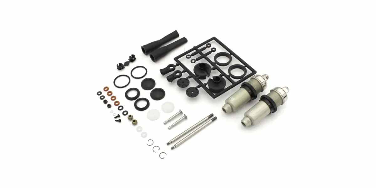 Kyosho - HD Coating Big Bore Rear Shocks Set Inferno MP10T MP11 (2) L=5 - K.IS215B 1:8 Parts Competition