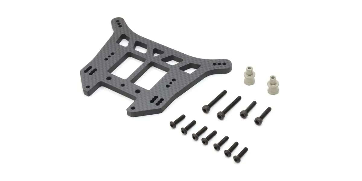 Kyosho - Carbon Rear Shock Stay Inferno MP10T-MP10Te - K.ISW202B 1:8 Parts Competition