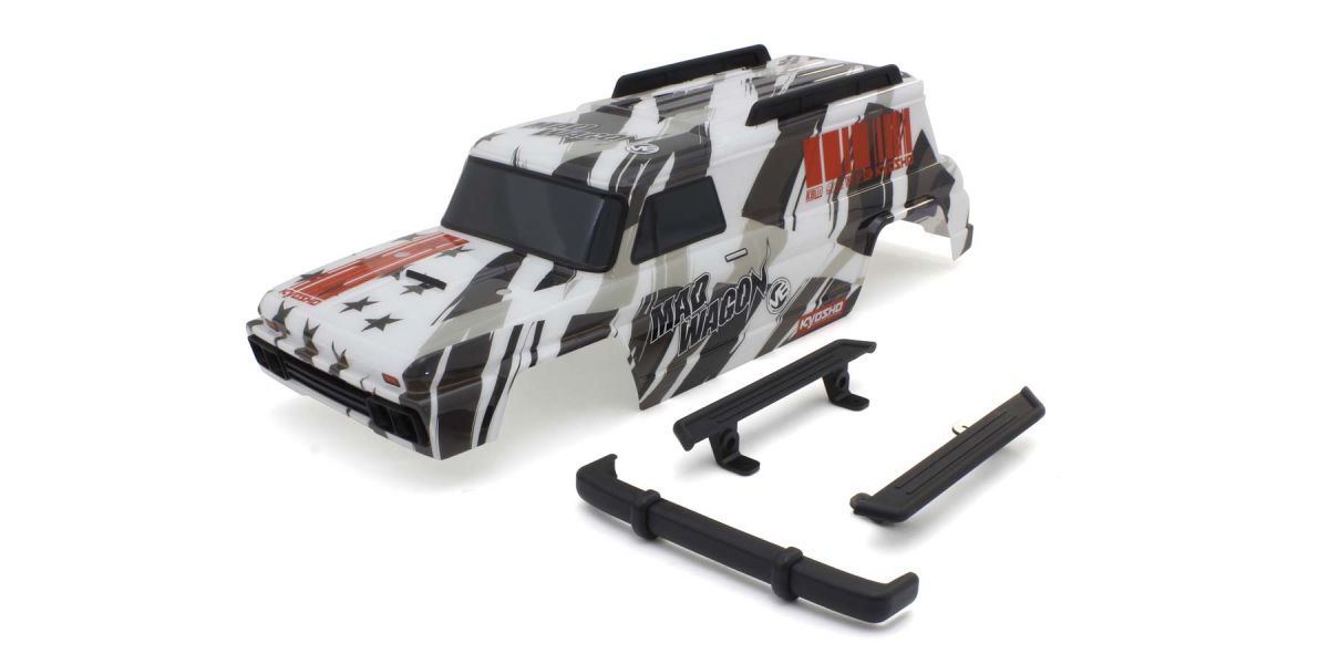 Kyosho - Body shell Mad Wagon VE- Type2 (Gey-White) - K.KBB001WH BODYSHELL & DECO