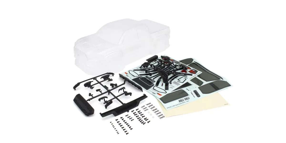 Kyosho - Body Shell Set Toyota Tacoma TRD Pro 2021 KB010 - Clear - K.KBB002 BODYSHELL & DECO