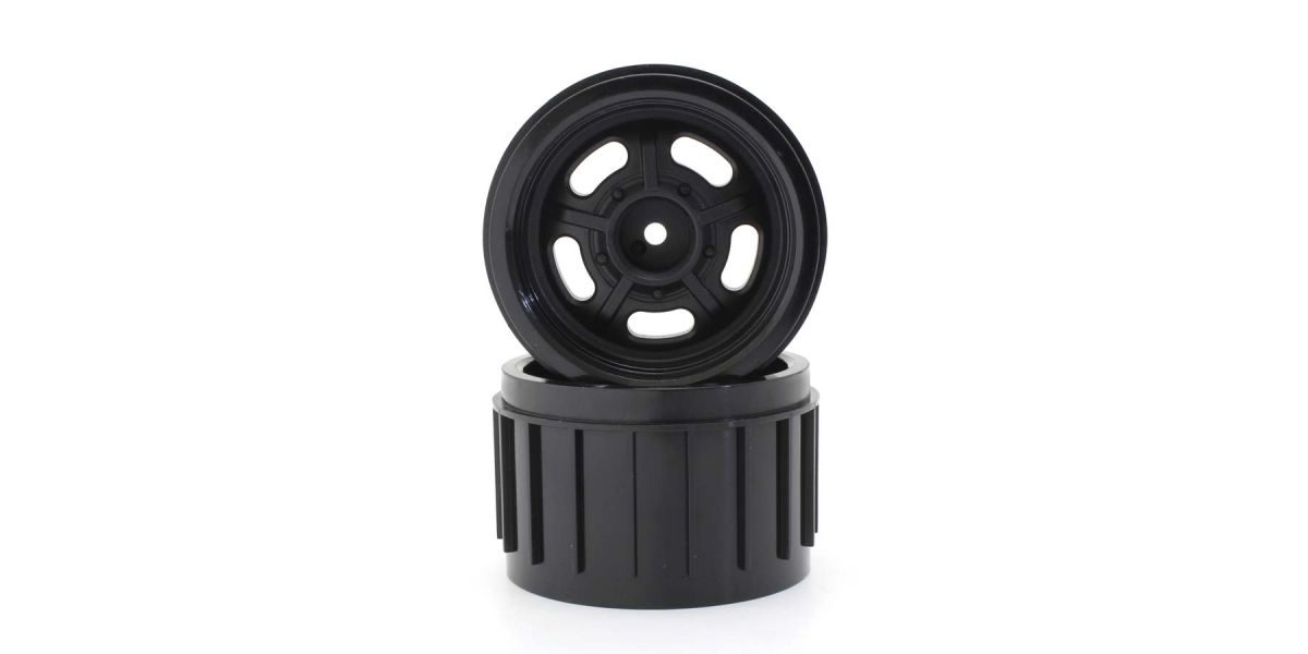 Kyosho - Rims Mad Wagon VE (2) Black - K.KBH001BK WHEELS & TYRES