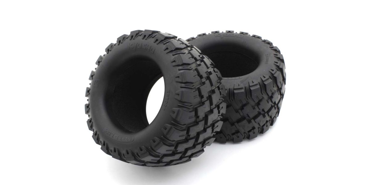 Kyosho - Tyres 2.8" Mad Wagon (2) - K.KBT001 WHEELS & TYRES