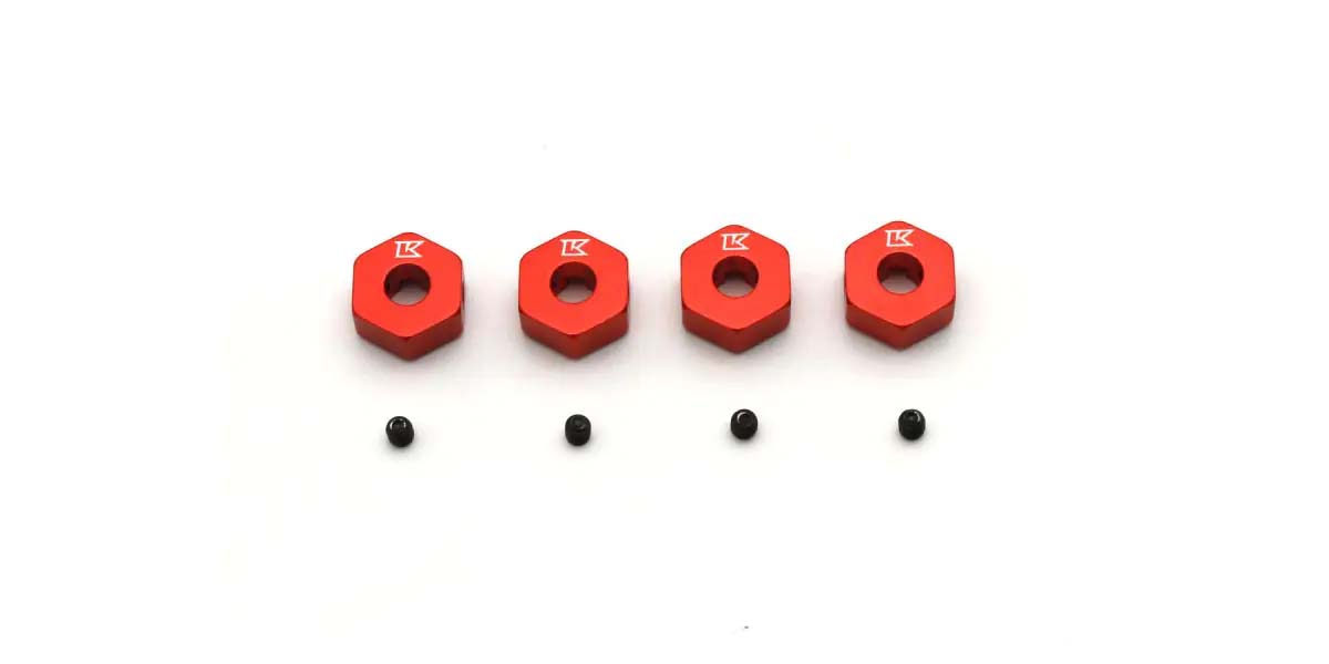 Kyosho - Wheel Hub Set HD KB10 Series (4) Alu - K.KBW005 1:10 Parts