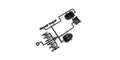 Kyosho - Front Bulk Head EP Lazer SB DirtCross - K.LA520 1:10 Parts