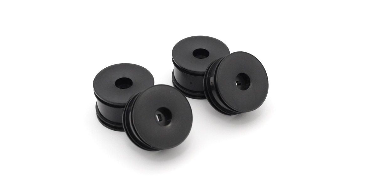 Kyosho - Mini-Z Buggy Wheel Set - MP9 type (4) Black - K.MBH002BK MINI R/C WHEELS & TYRES