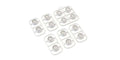 Kyosho - Wheel Set Mini-Z AWD Multi Offset White - K.MDH100WB MINI R/C WHEELS & TYRES