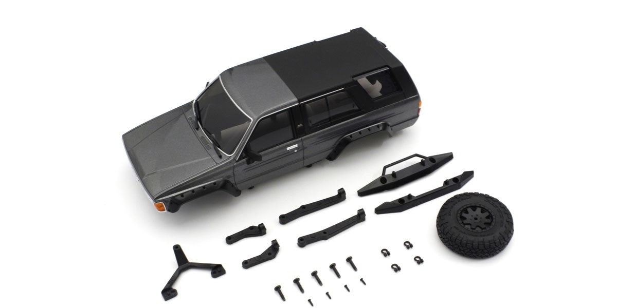 Kyosho - Bodyshell Toyota 4Runner Mini-Z 4X4 MX01 Grey Metallic - K.MXB02GM MINI R/C AUTOSCALE & BODYSHEL