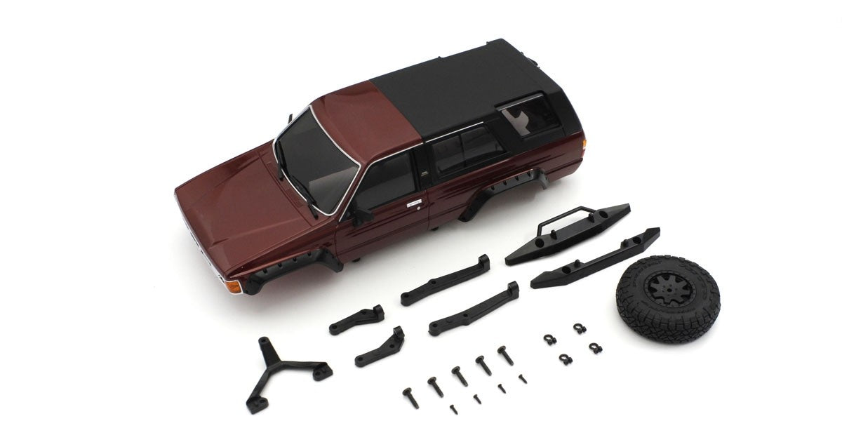 Kyosho - Bodyshell Toyota 4Runner Mini-Z 4X4 MX01 Metallic Red - K.MXB02MR MINI R/C AUTOSCALE & BODYSHEL