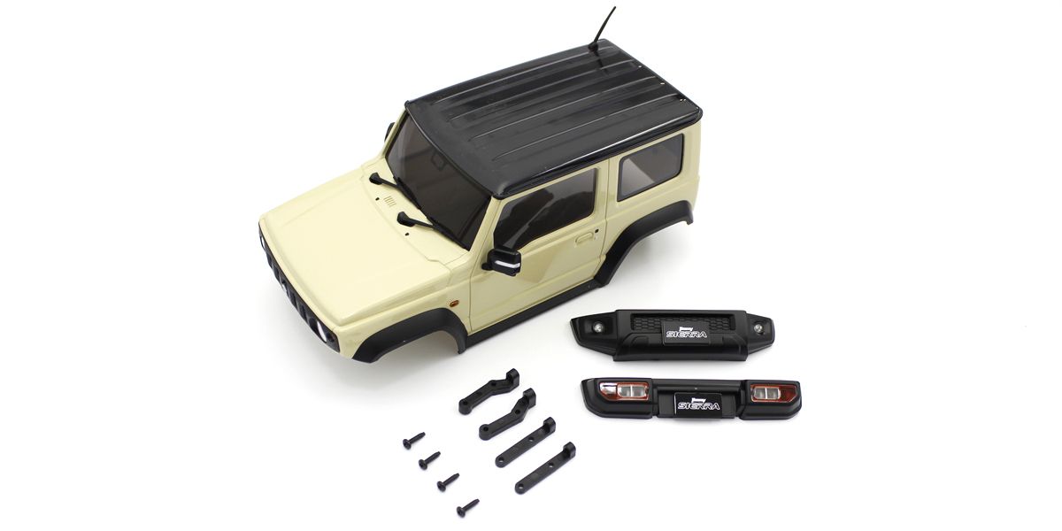 Kyosho - Bodyshell Suzuki Jimny Sierra Ivory Mini-Z 4X4 MX01 - K.MXB03IV MINI R/C AUTOSCALE & BODYSHEL
