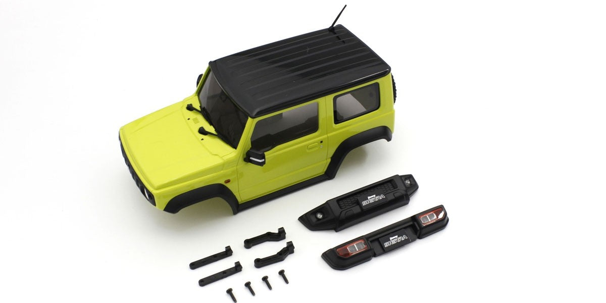 Kyosho - Bodyshell Suzuki Jimny Sierra Yellow Mini-Z 4X4 MX01 - K.MXB03Y MINI R/C AUTOSCALE & BODYSHEL